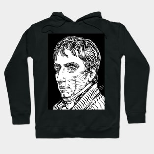 WILLIAM WORDSWORTH ink portrait Hoodie